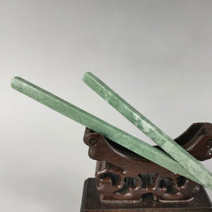 Baguette Chinoise En Jade Pierre Naturelle
