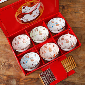 Bol Chat Chinois Par 6 