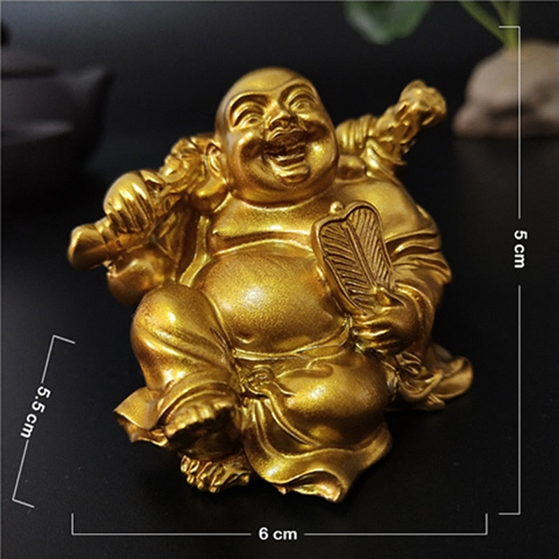 Bouddha Chinois Rieur Figurine Pour Décorer