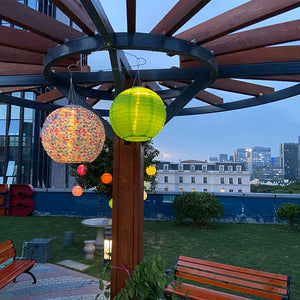 Boule Chinoise Ivoire Et Lumineuse
