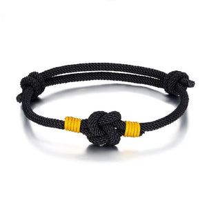 Bracelet Nœud Chinois Noir