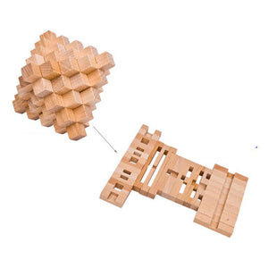 Casse Tête Chinois Difficile Réflexion Construction Puzzle Éducatif