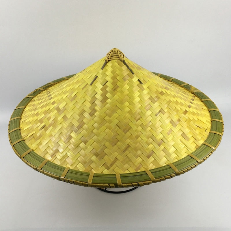 Chapeau Chinois Pyramid Paille Naturelle- Traclet Reference : 10715