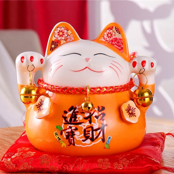 Chat Chinois Céramique