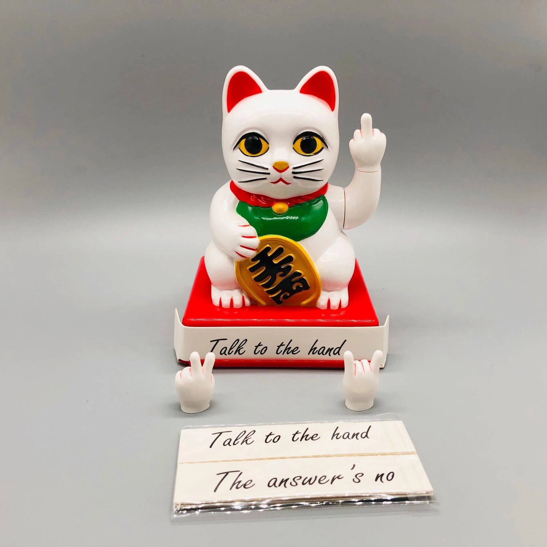 Chat Chinois Doigt D'Honneur Univers Chinois