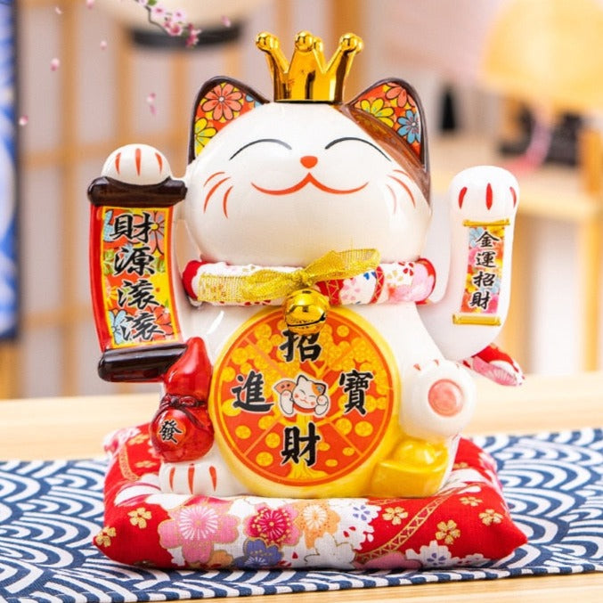 Chat Chinois Porte Bonheur Qui bouge Son Bras Univers Chinois