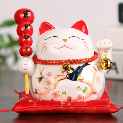 Chat Chinois Statue
