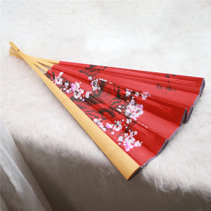 Éventail Chinois Géant À Fleurs