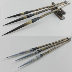 Grand Pinceau Chinois Pour La Calligraphie