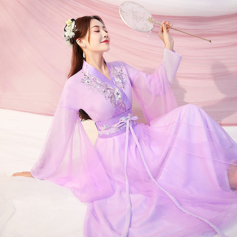 Hanfu Inner Robe Hanfu Robe | Univers Chinois