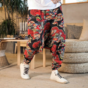 Pantalon Bouffant Chinois Très Confortable