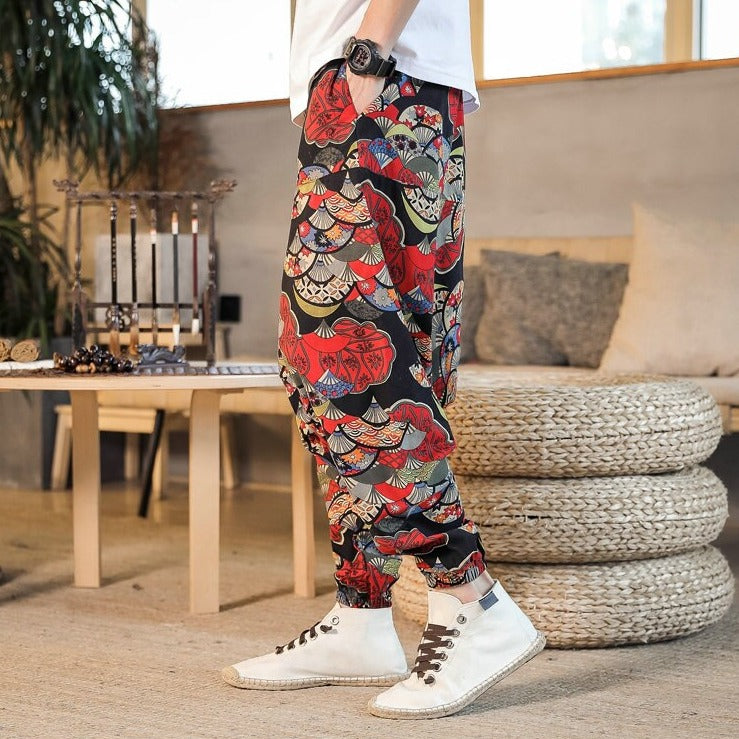 Pantalon Bouffant Chinois Look Streetwear