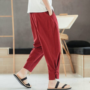 Pantalon Chinois Ajusté De Qualité