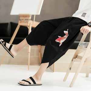 Pantalon Chinois Carpe Koï Pour Toutes Saisons