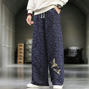 Pantalon Chinois Grande Taille Tacheté
