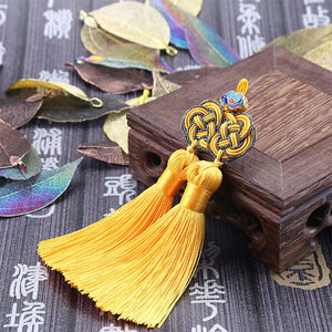 Pendentif Nœud Chinois Or