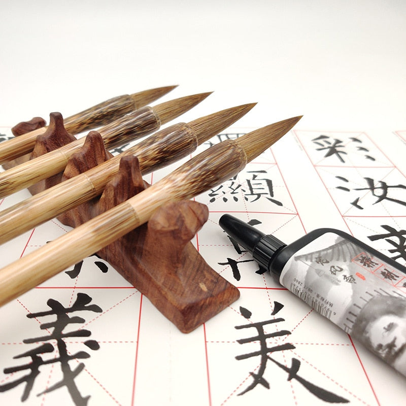 Ensemble de calligraphie traditionnelle chinoise Pinceau Stylo