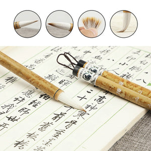 Pinceaux Chinois Peinture Et Calligraphie Avec Poil De Lapin