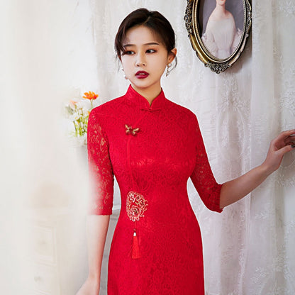 Robe Chinoise Ancienne Avec Manches