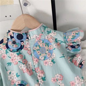 Robe Chinoise Bébé Zippée Dan Le Dos
