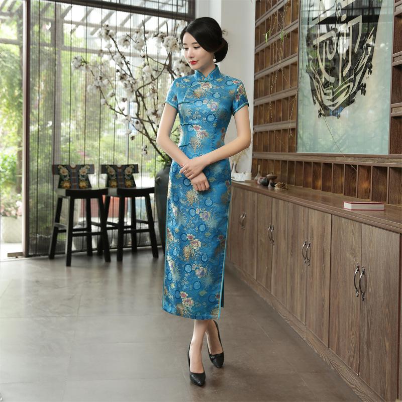 Robe Chinoise Longue Confortable