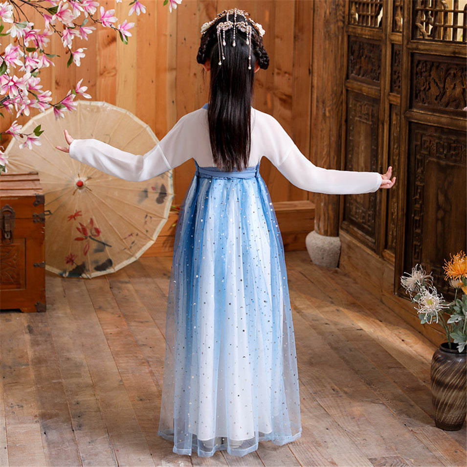 Robe Princesse Chinoise Avec Manches Longues