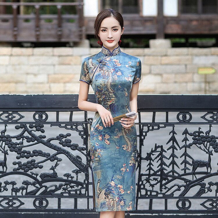 Robe Traditionnelle Chinoise Qipao