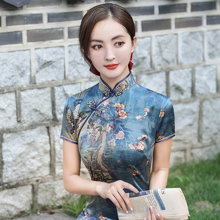Robe Traditionnelle Chinoise Cheongsam