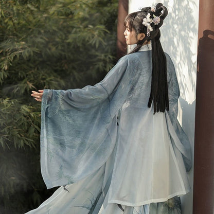 Robe Traditionnelle Chinoise Hanfu Satin Confortable