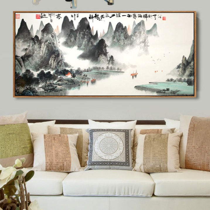 Tableau Chinois Paysage