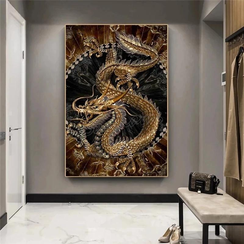 Tableau Dragon Chinois
