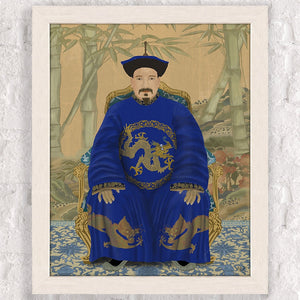 Tableau Empereur Chinois