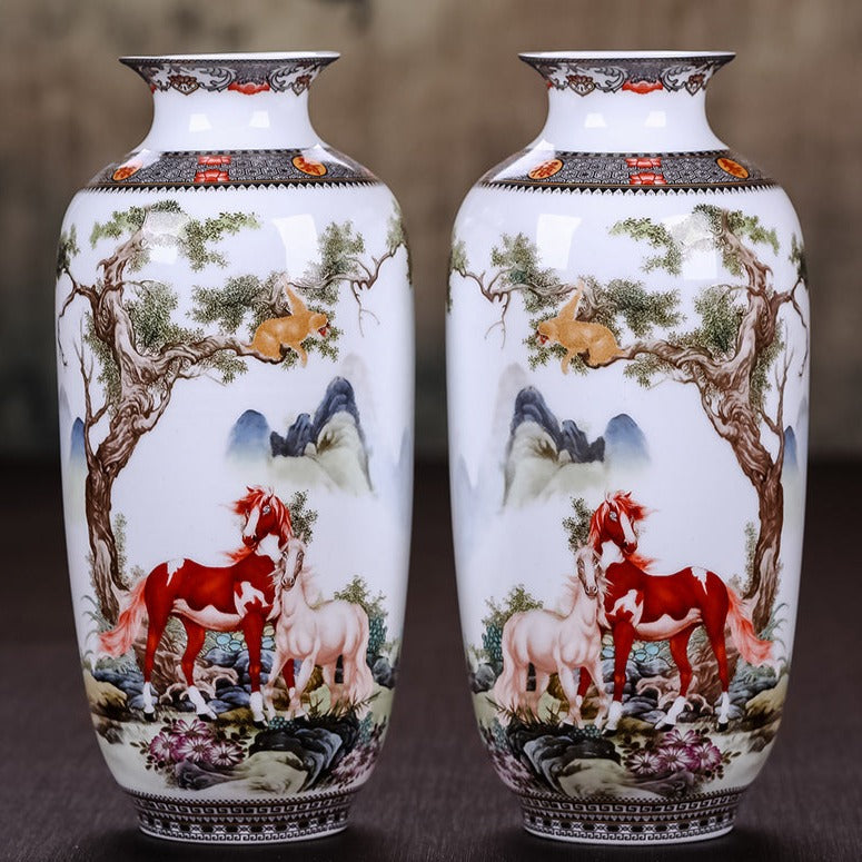 Vase Chinois Céramique Décoration