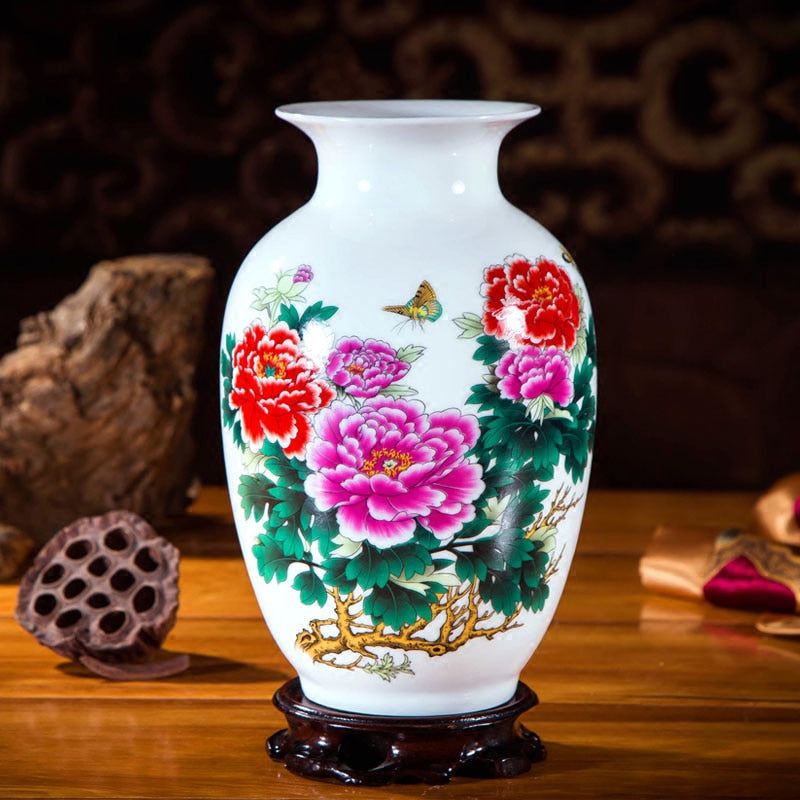 Vase Chinois Mille Fleurs