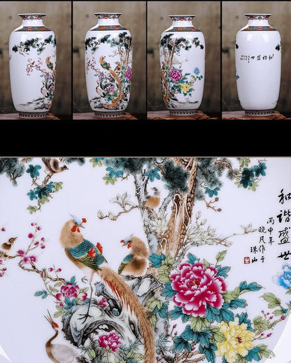 Vase Chinois Porcelaine De Chine