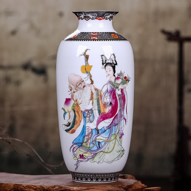 Vase Chinois Porcelaine Chine