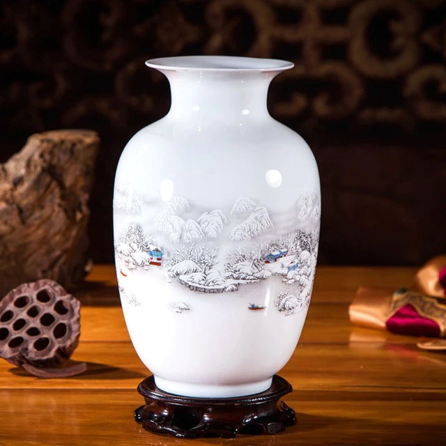 Vase Chinois Terre Cuite