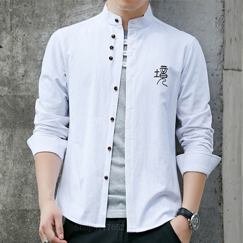Veste Chinoise Homme Soie