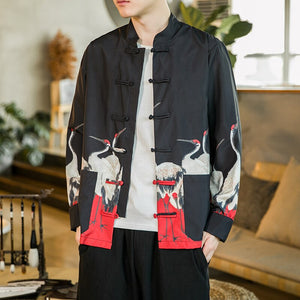 Veste Style Chinois Régulière