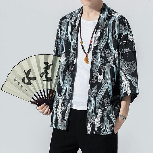 Veste Style Chinois Homme