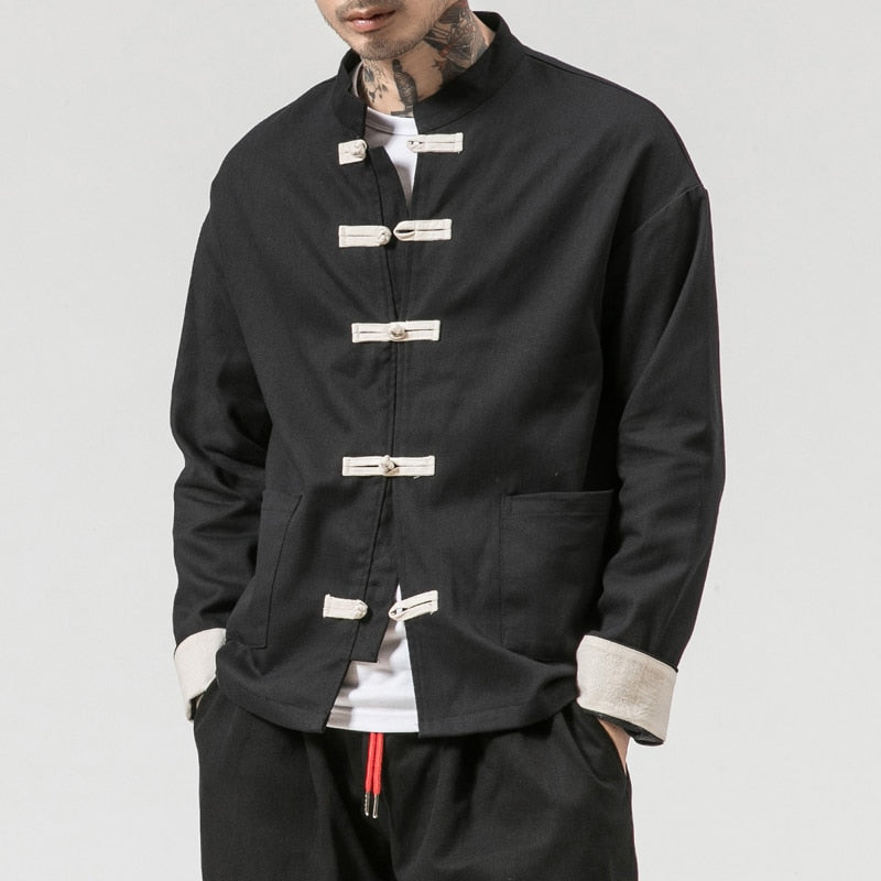 Veste Traditionnelle Chinoise Homme